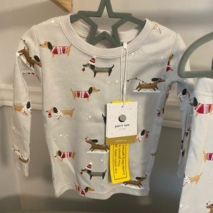 WIENER DOG HOLIDAY PYJAMAS SET